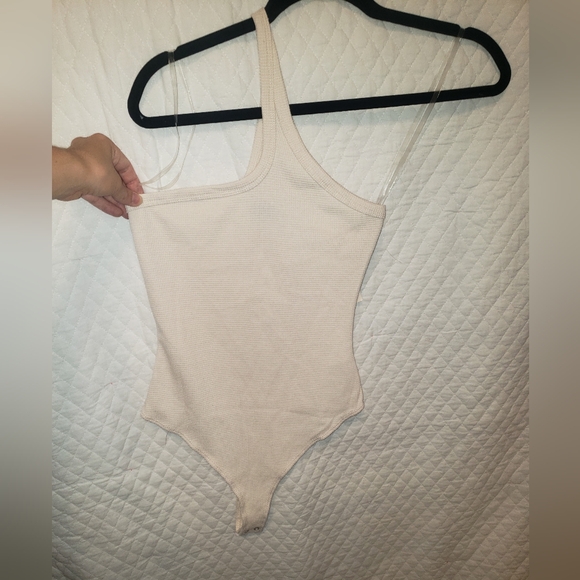 Naked Wardrobe One shoulder bodysuit - Picture 2 of 9